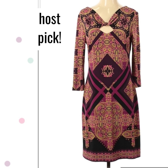 Etcetera Dresses & Skirts - Etcetera dress Sz:2 eclectic design long sleeve